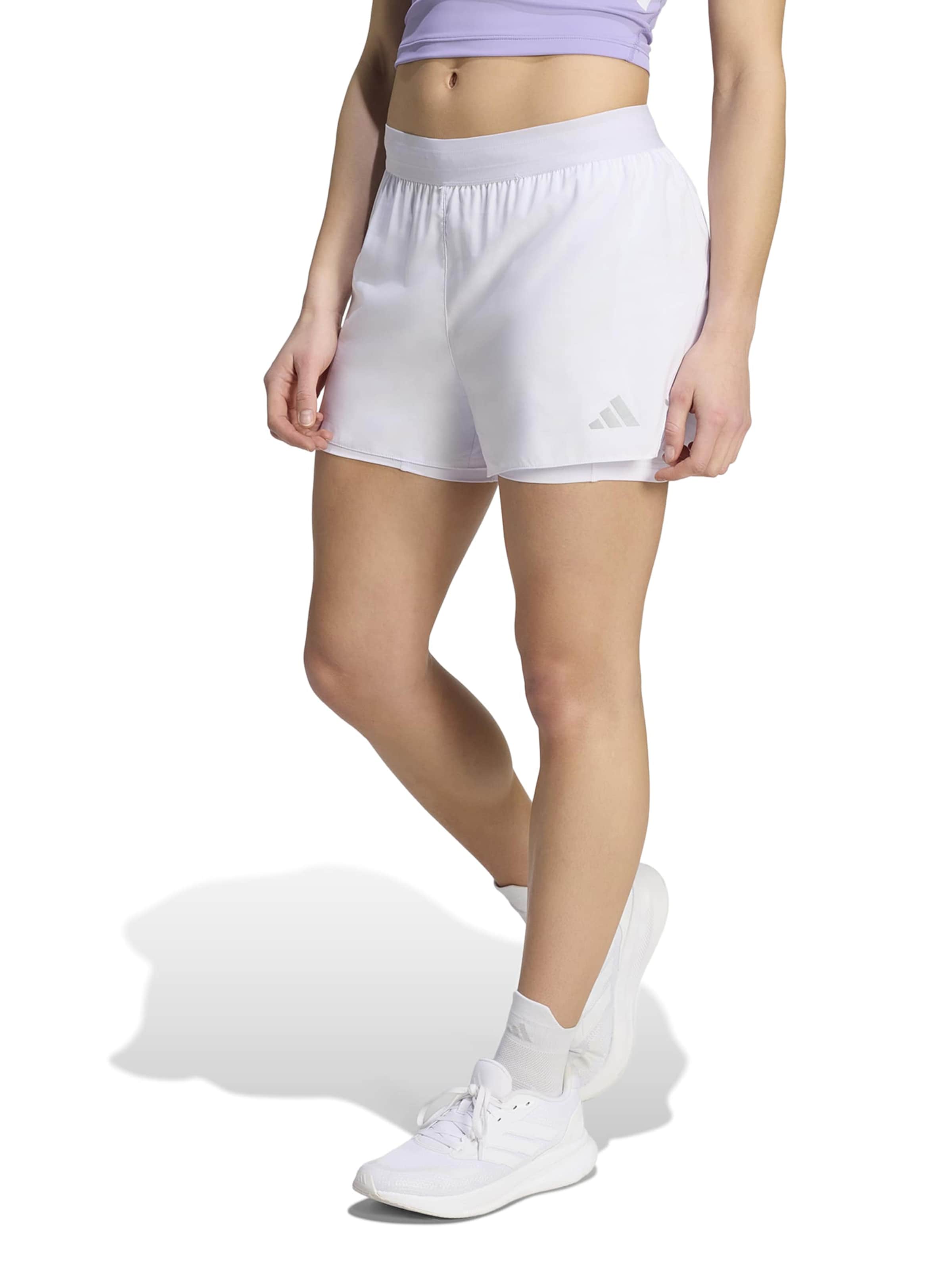 ADIDAS PERFORMANCE regular Παντελόνι φόρμας 'Ess' σε λιλά: μπροστά