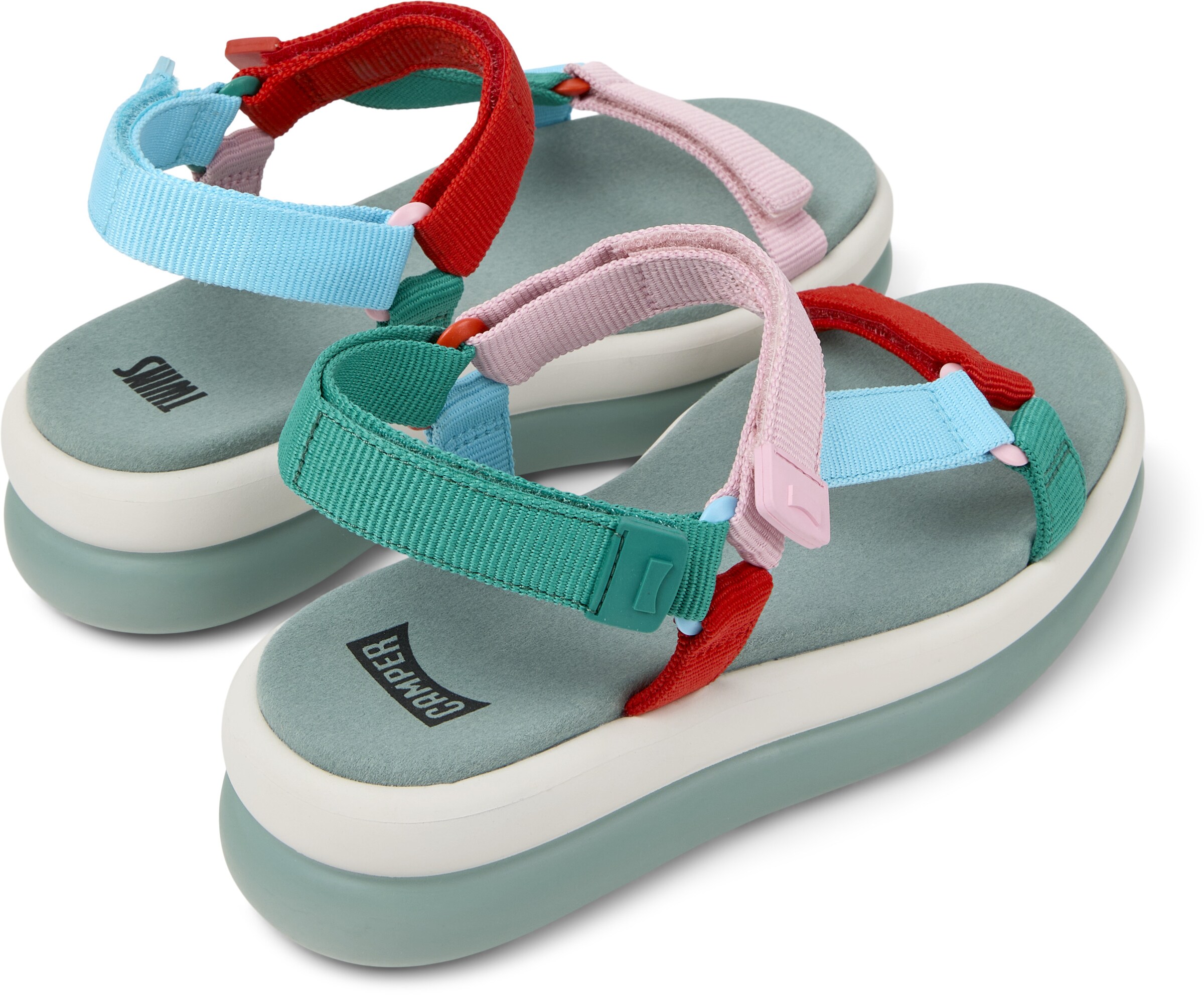 CAMPER Sandale 'Pelotas Flota Up' in Rot