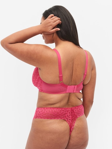 Devoted by Zizzi Thong 'VALENTINE' in Pink
