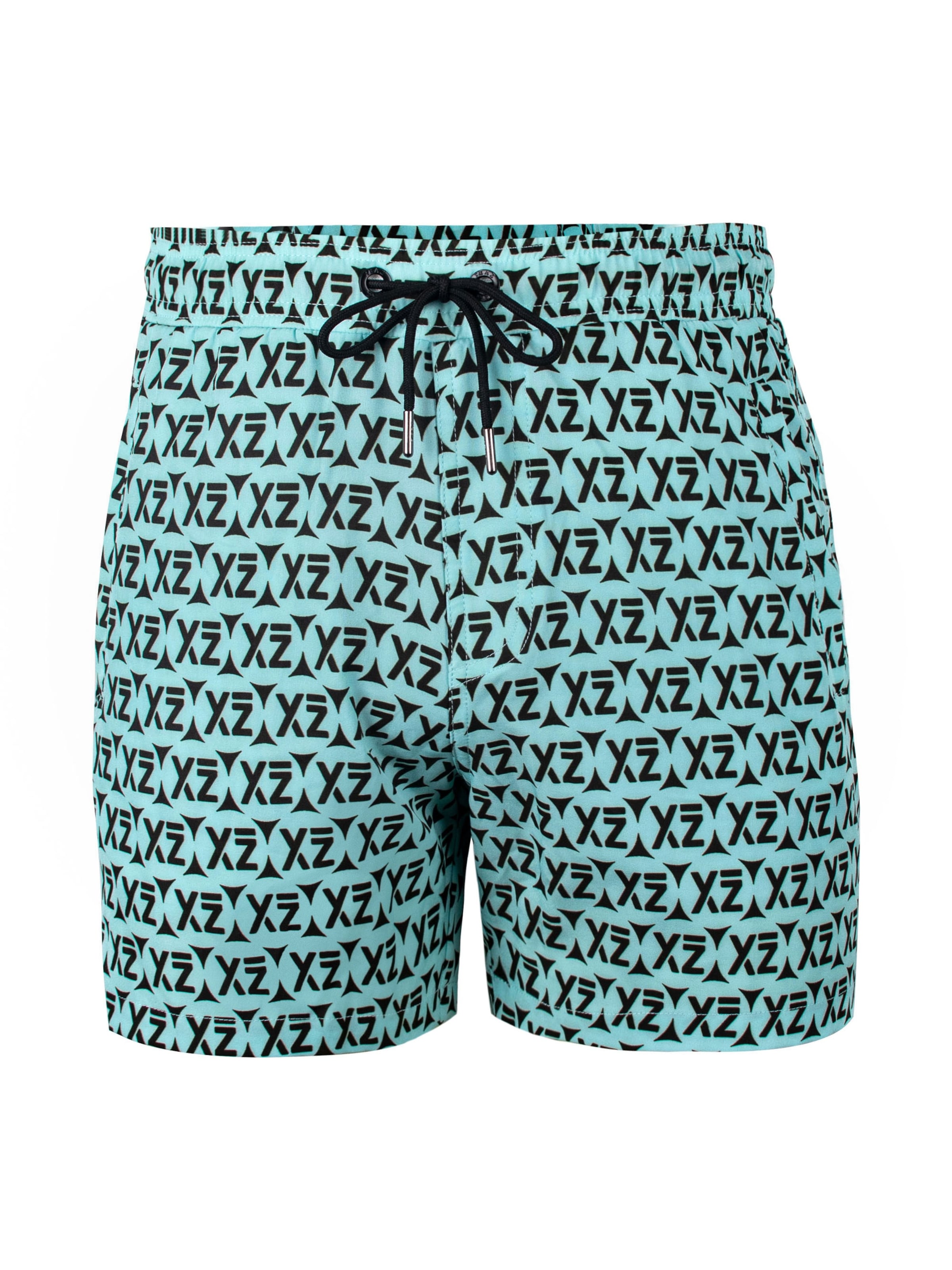 Pantaloncini da bagno &#x27;Seashey&#x27; di YEAZ in blu: frontale