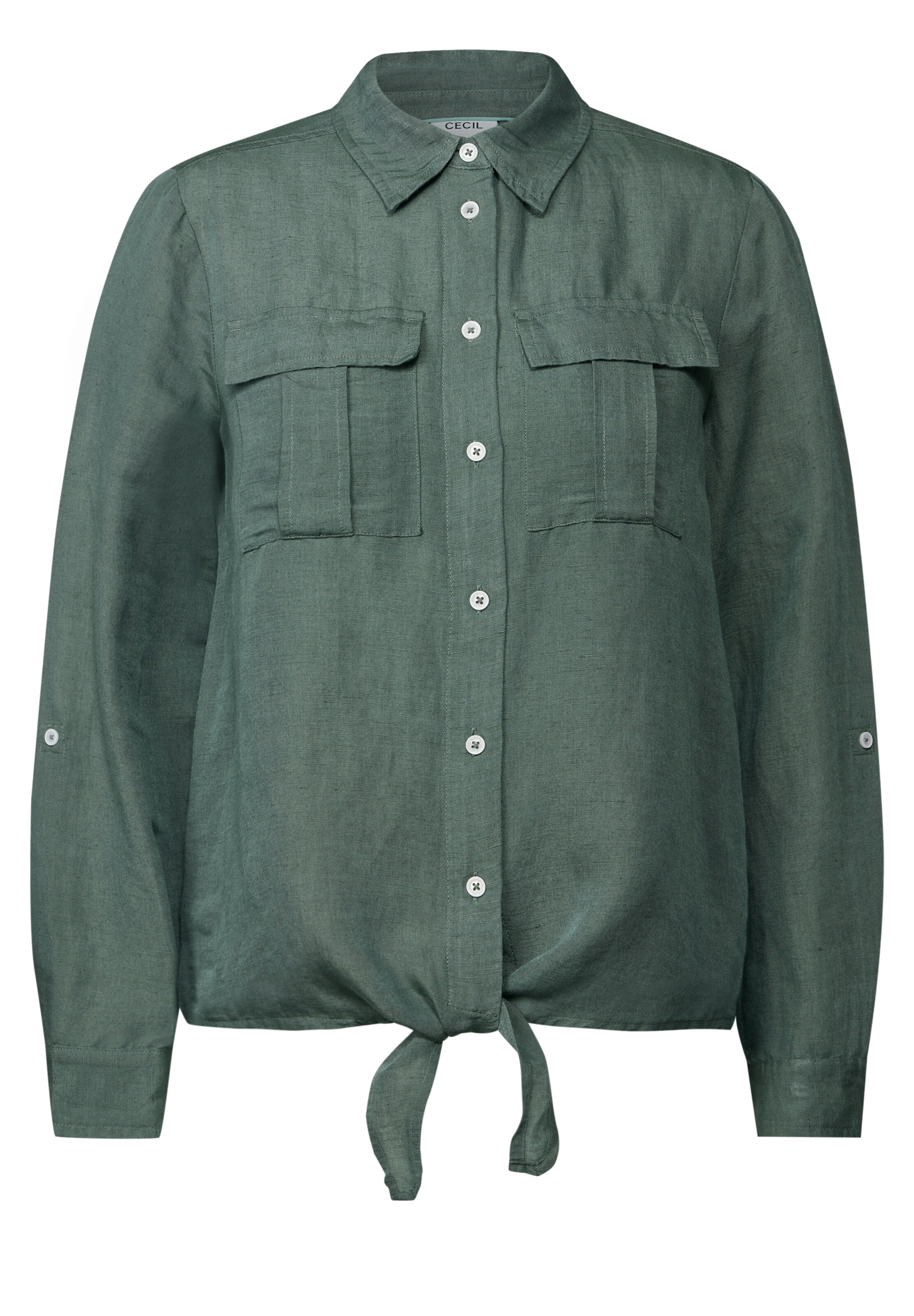 CECIL Bluse in Grün: Vorderseite