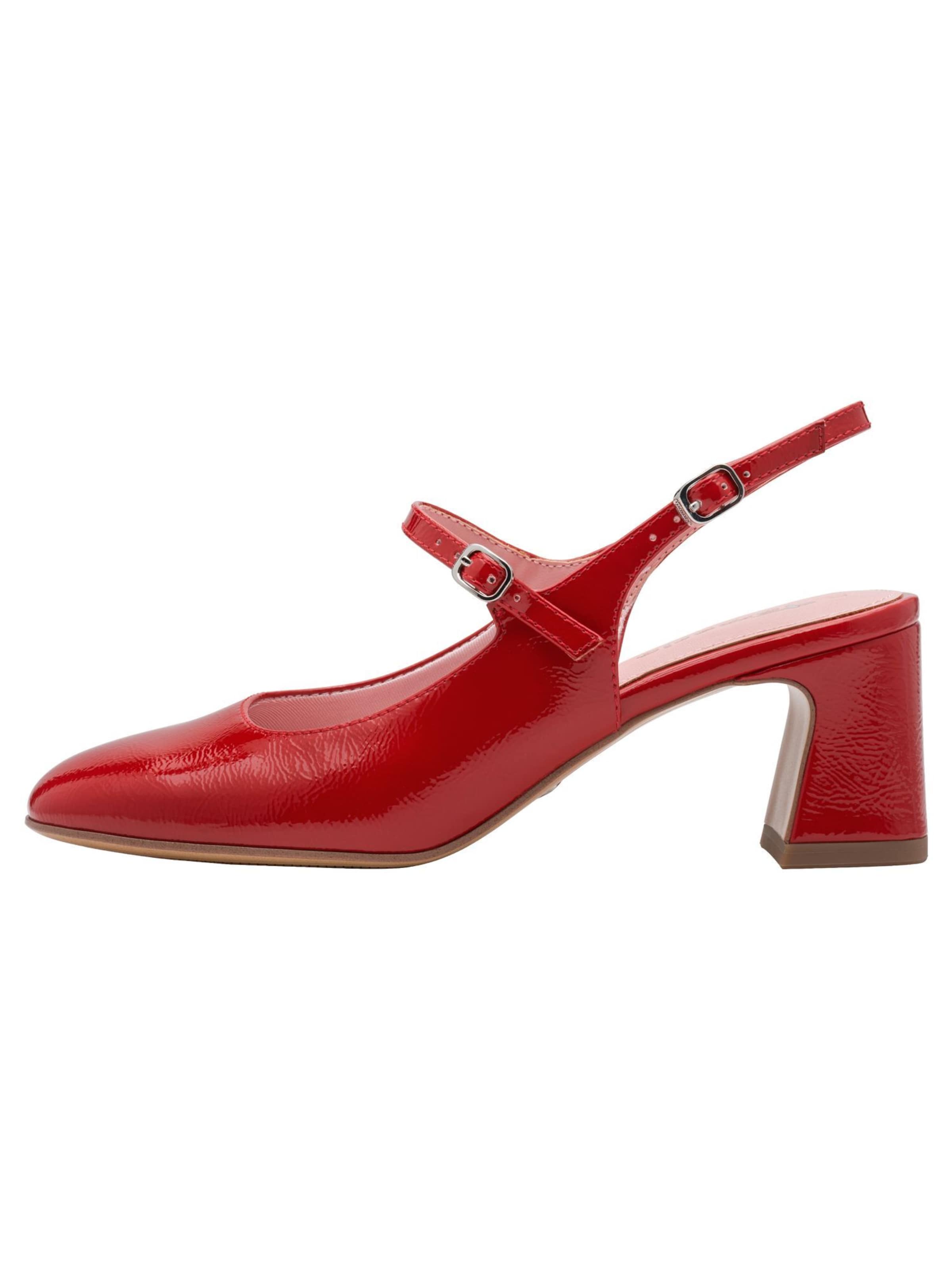 Tamaris Slingpumps in Rood