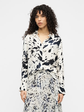 Lala BerlinBluza 'Bea' - bijela boja: prednji dio