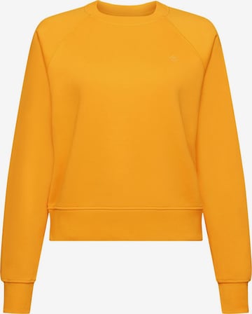 Sweat-shirt ESPRIT en orange : devant