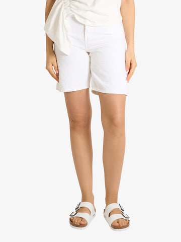 regular Pantaloni di ViCOLO in bianco: frontale