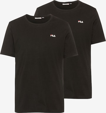 FILA Shirt 'Brod' in Zwart: voorkant