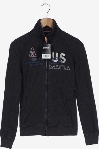 Gaastra Sweatshirt & Zip-Up Hoodie in M in Grey: front