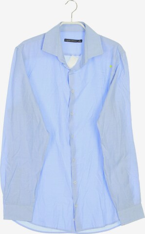 Angelo Litrico Button Up Shirt in M in Blue: front