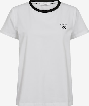 T-shirt 'Siara' co'couture en noir : devant