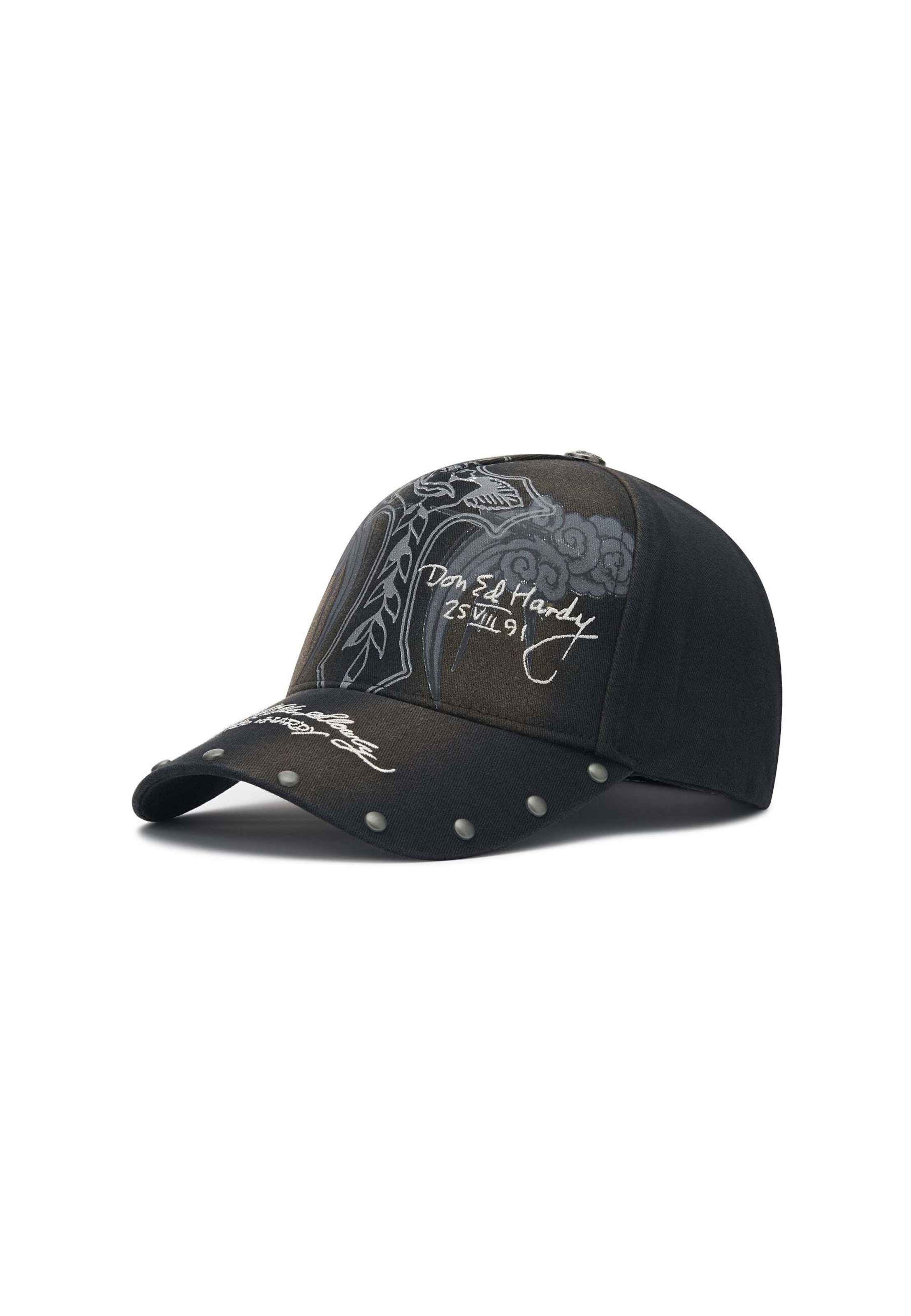 Ed Hardy Keps i svart: framsida