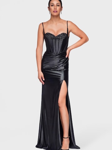 Ombre Abendkleid‌‌‌‌‌‌‌‌‌ in Schwarz