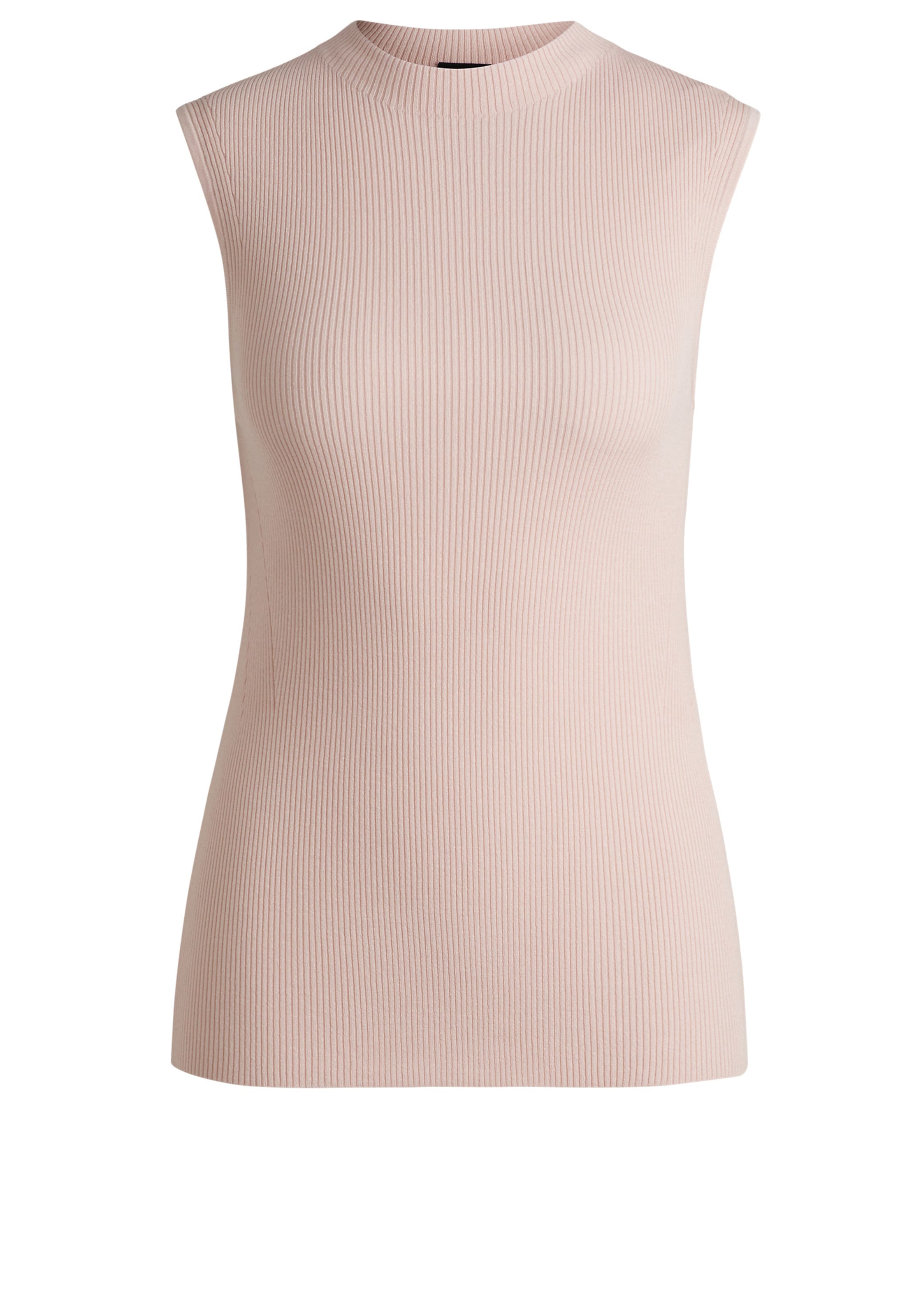 BOSS Stricktop 'Feskies' in Pink: Vorderseite