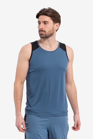 Rukka Funkcionalna majica 'Mikkola' | modra barva: sprednja stran