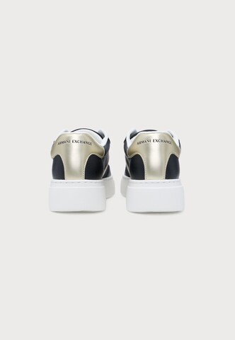 ARMANI EXCHANGE - Zapatillas deportivas bajas en negro