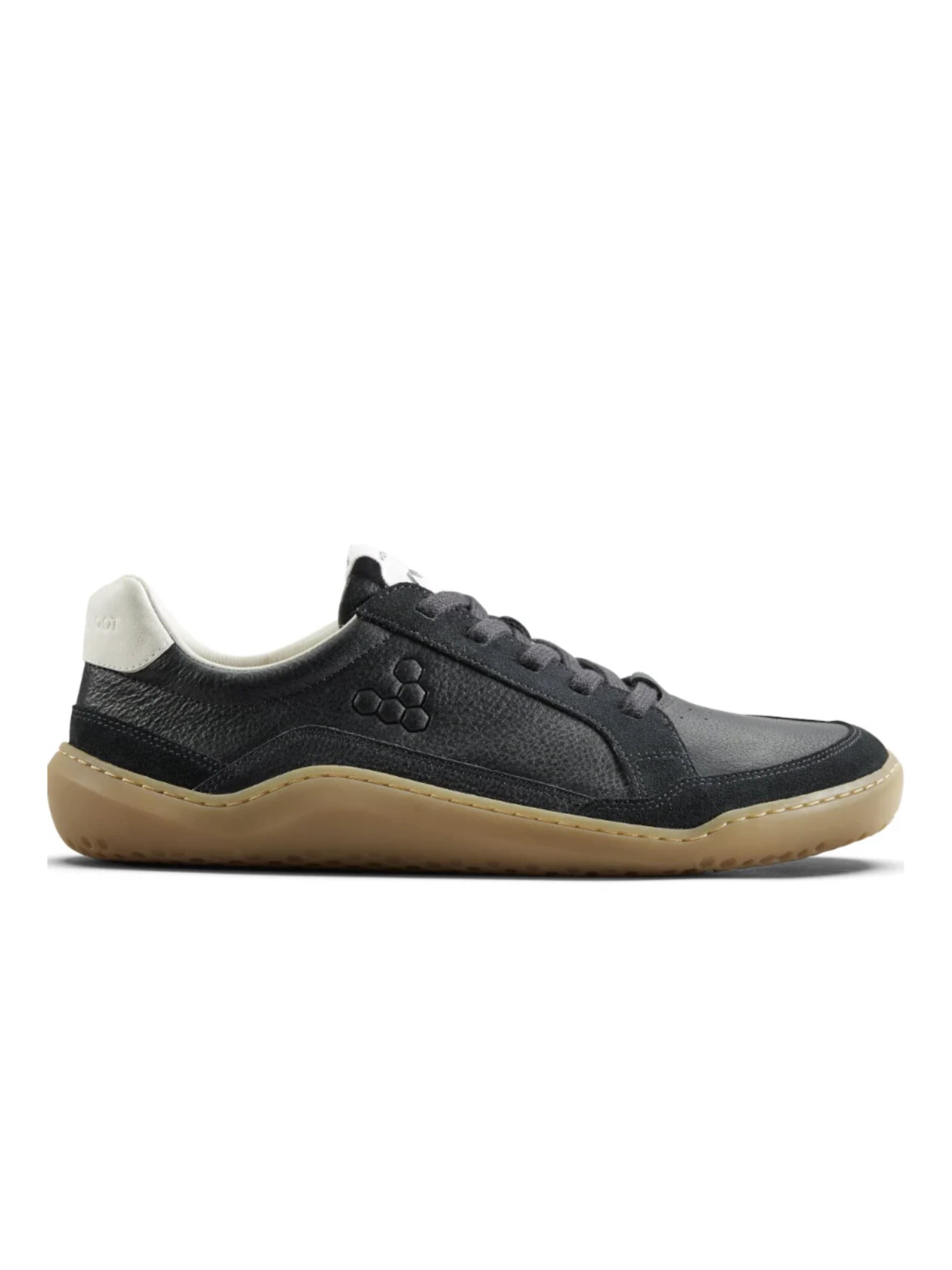 Vivo Barefoot Ulkoilukengät 'GOBI II SNEAKER PREMIUM LEATHER MENS' värissä musta: etupuoli