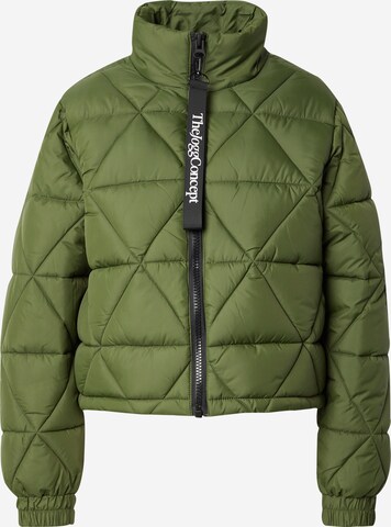 The Jogg Concept Between-Season Jacket 'CARLA' in Green: front