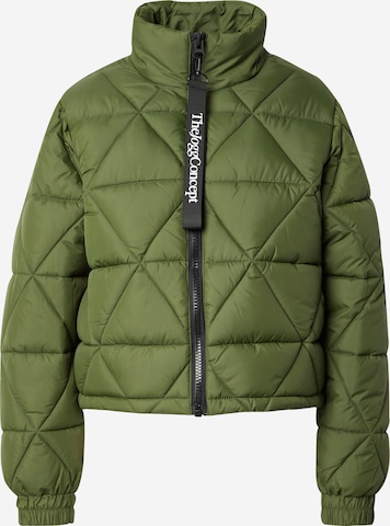 Veste mi-saison 'CARLA' The Jogg Concept en vert : devant