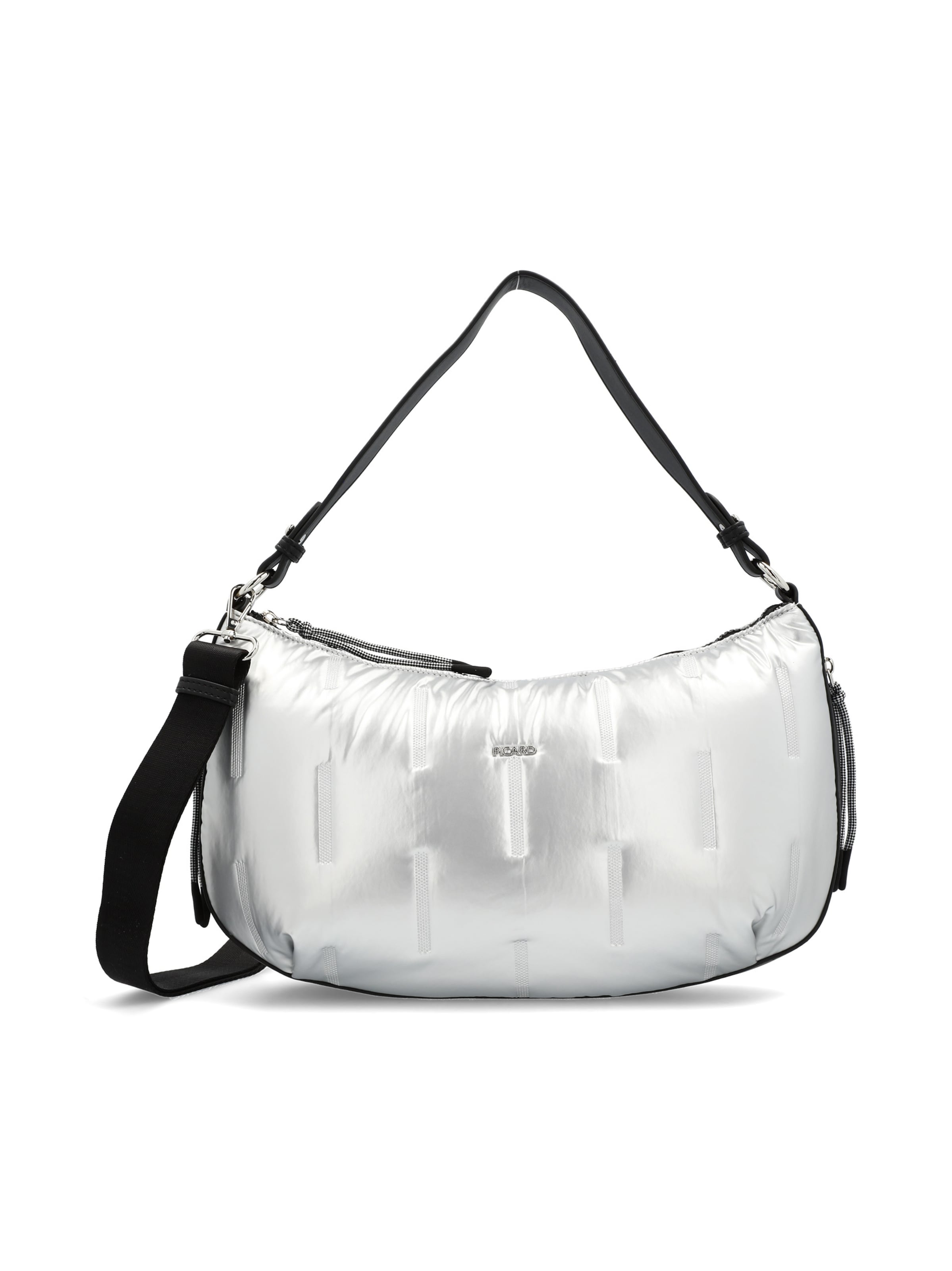 Picard Schultertasche 'Arosa' in Silber: Vorderseite