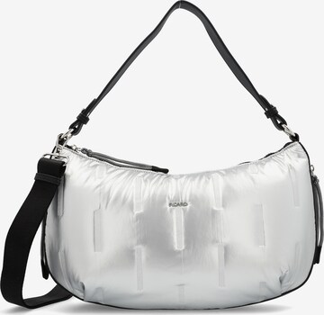 Picard Shoulder Bag 'Arosa' in Silver: front