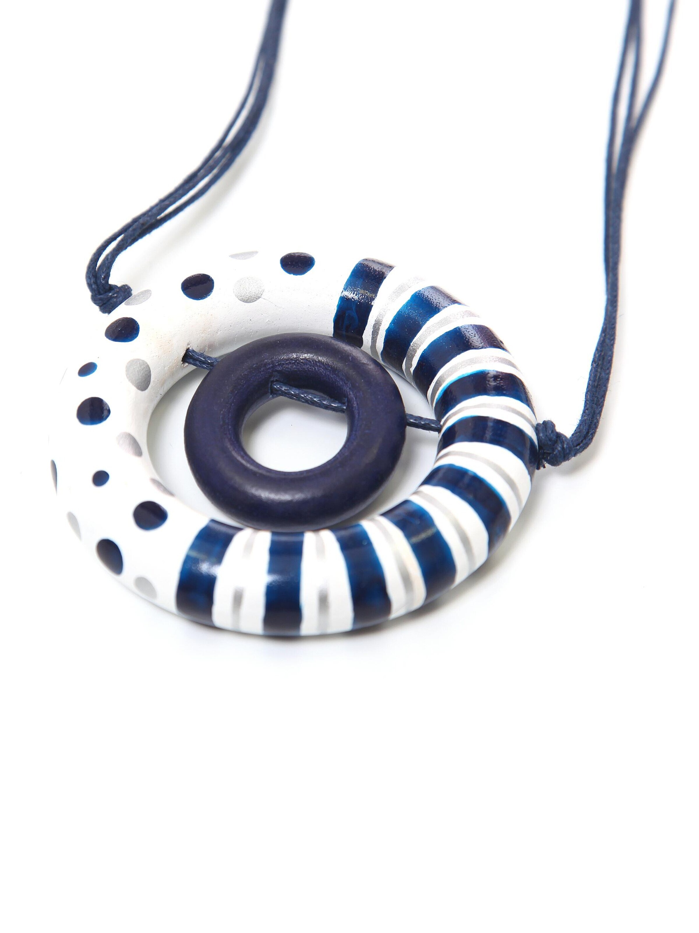 COLLEZIONE ALESSANDRO Necklace 'Bridget' in Blue