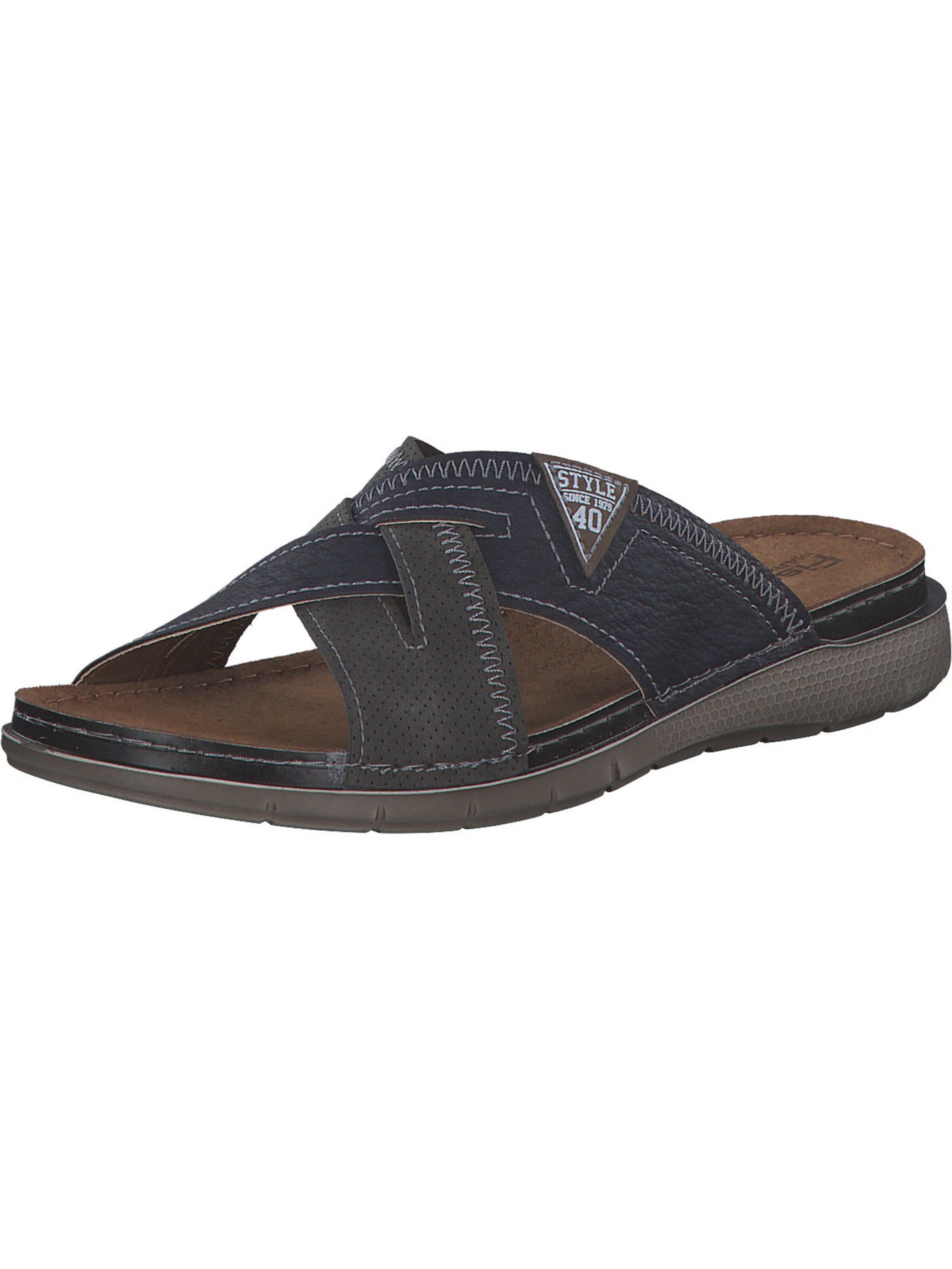 FISCHER Mules in Blue: front