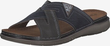 FISCHER Mules in Blue: front