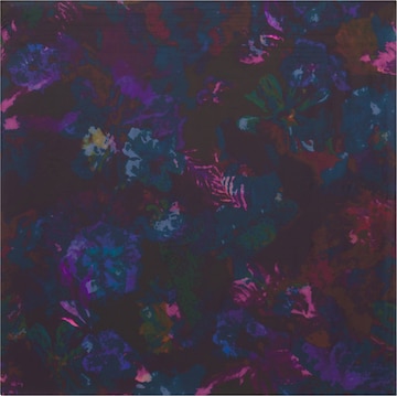 Écharpe 'Faded Flowers' Bolongaro Trevor en violet : devant