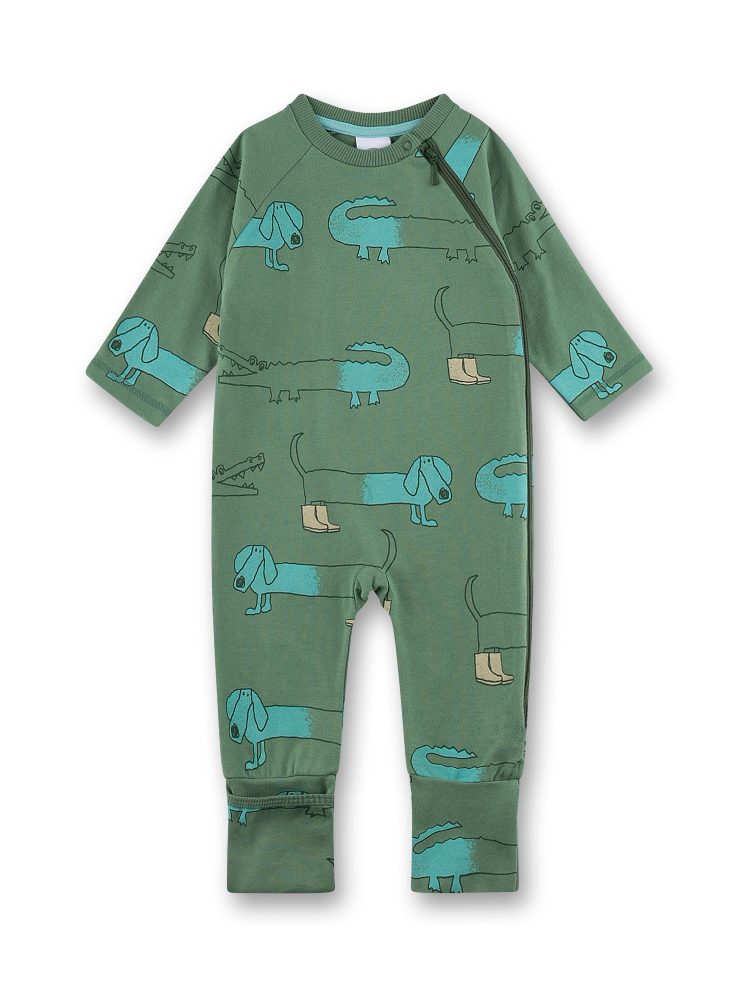 Sanetta Body in Grün: Vorderseite