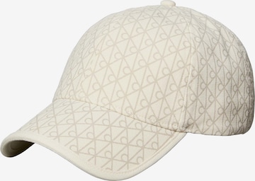 Calvin Klein Cap in Weiß: Vorderseite