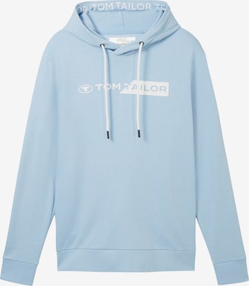 Sweat-shirt TOM TAILOR en bleu : devant