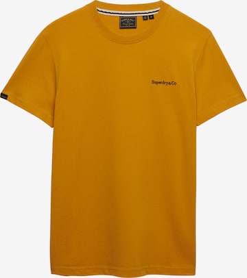 Superdry & Co Shirt 'Essential Company' in Oranje: voorkant