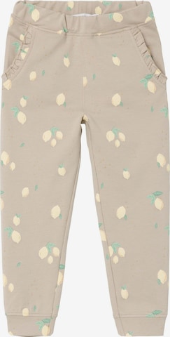 NAME IT Regular Sportbroek in Beige: voorkant