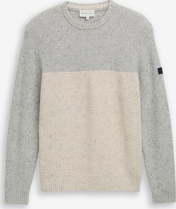 pilka TOM TAILOR Megztinis: priekis