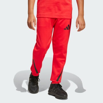 ADIDAS SPORTSWEAR Tapered Sports trousers ' Z.N.E. ' in Red