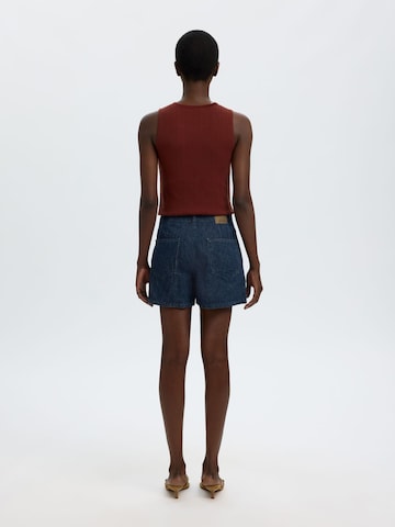 Regular Jean SELECTED en bleu
