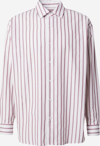 TOPMANComfort Fit Košulja - crvena boja: prednji dio