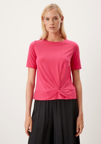 s.Oliver BLACK LABEL Tričko – pink: přední strana