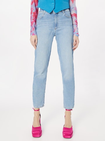 TAIFUN Regular Jeans in Blauw: voorkant