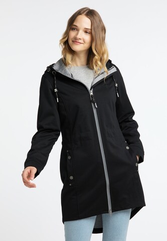 Schmuddelwedda Weatherproof jacket 'Kianna' in Black: front