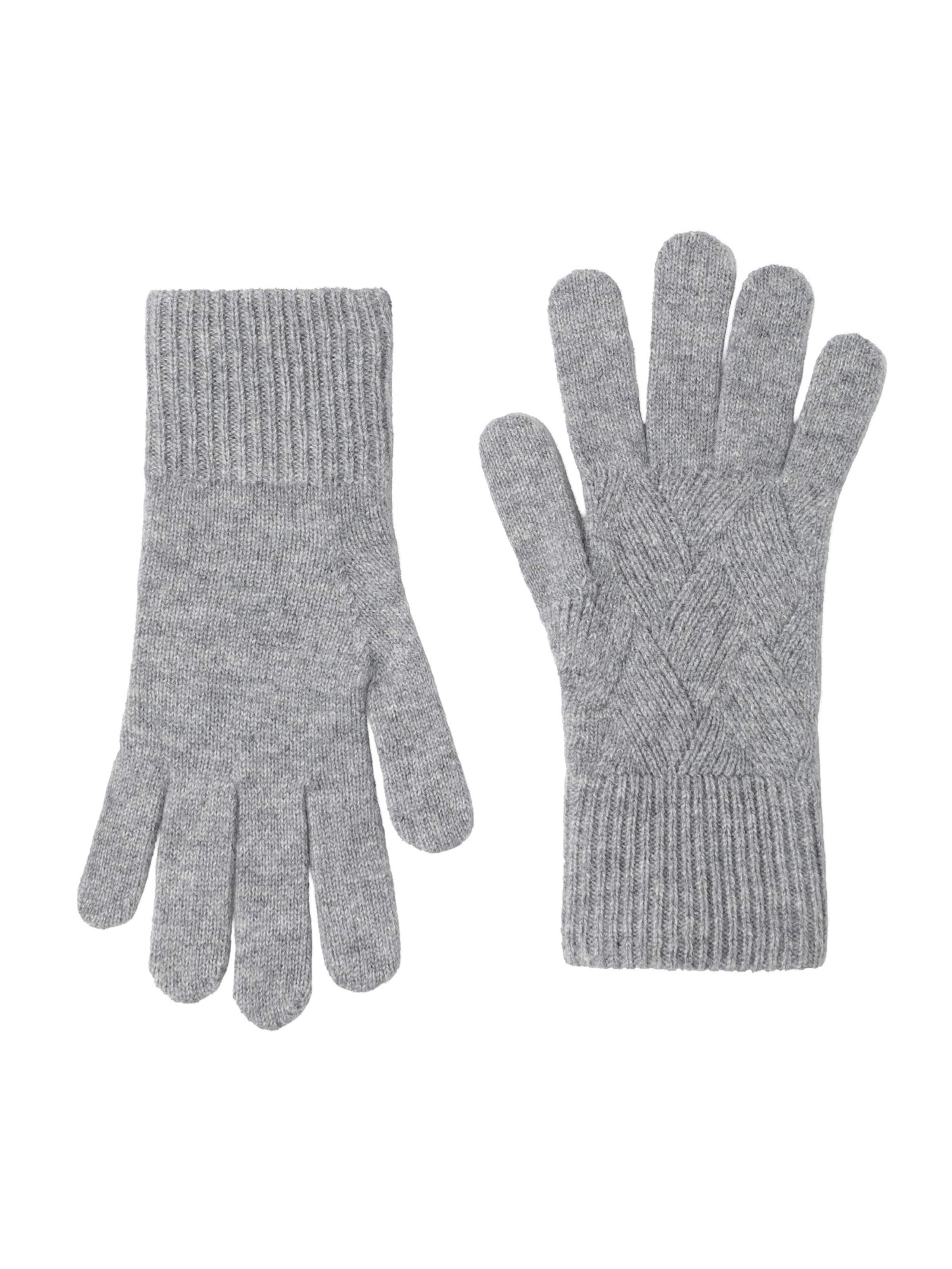 TATUUM Fingerhandschuhe 'Mager' in XS-XL in graumeliert, Produktansicht
