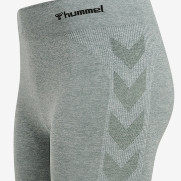 Hummel Skinny Παντελόνι φόρμας 'Ci' σε πράσινο