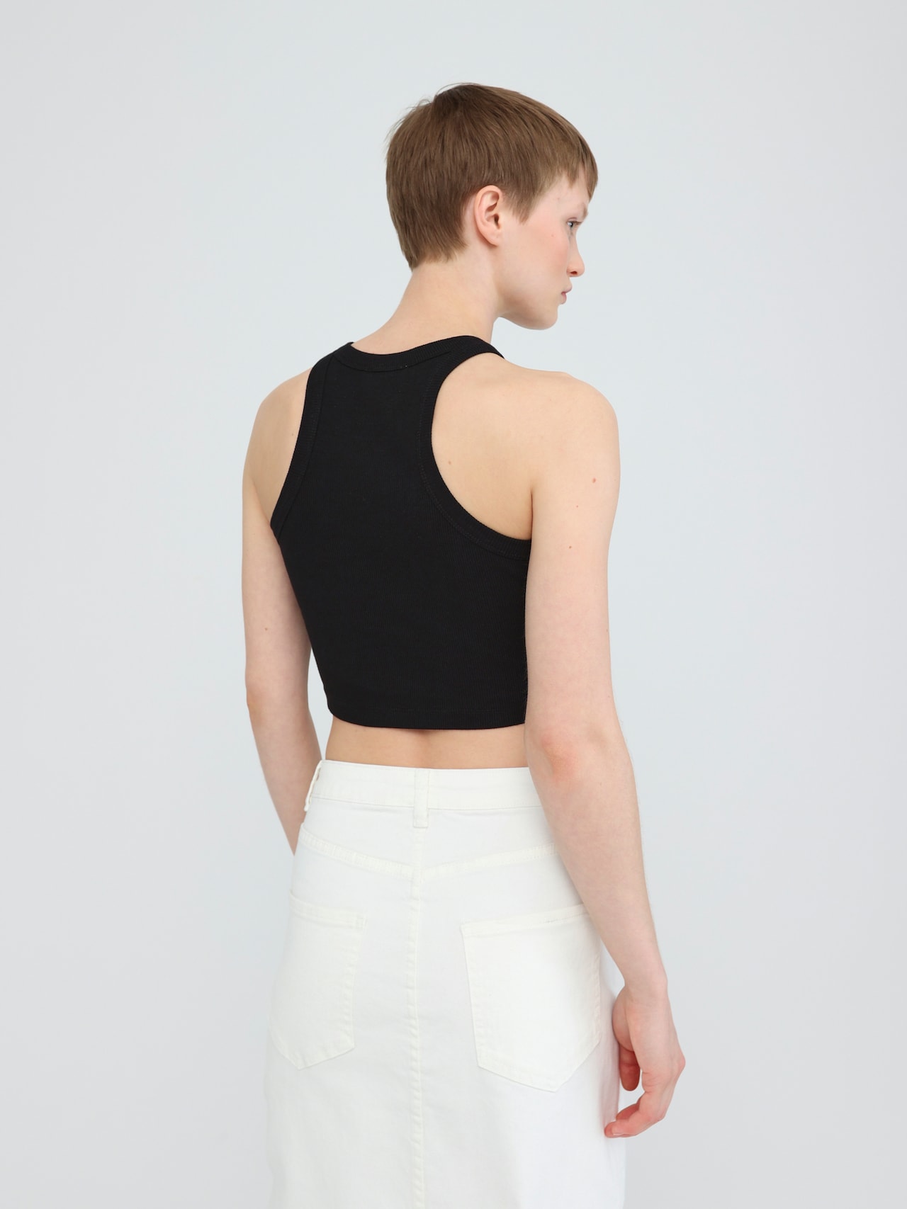 EDITED Top 'Lasmina' Zwart