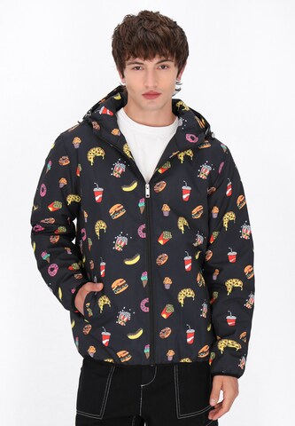 MO - Chaqueta de entretiempo en negro: frente