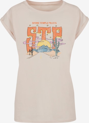 Merchcode T-Shirt 'Stone Temple Pilots - Desert Highway' in Weiß: predná strana