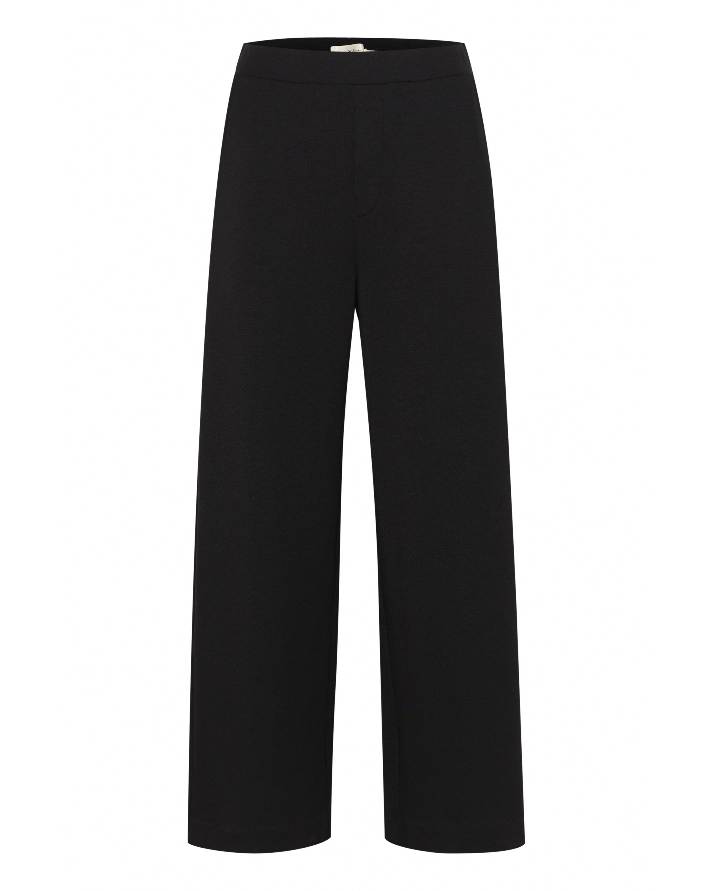 InWear Wide Leg Hose 'GincetteI' in Schwarz: Vorderseite