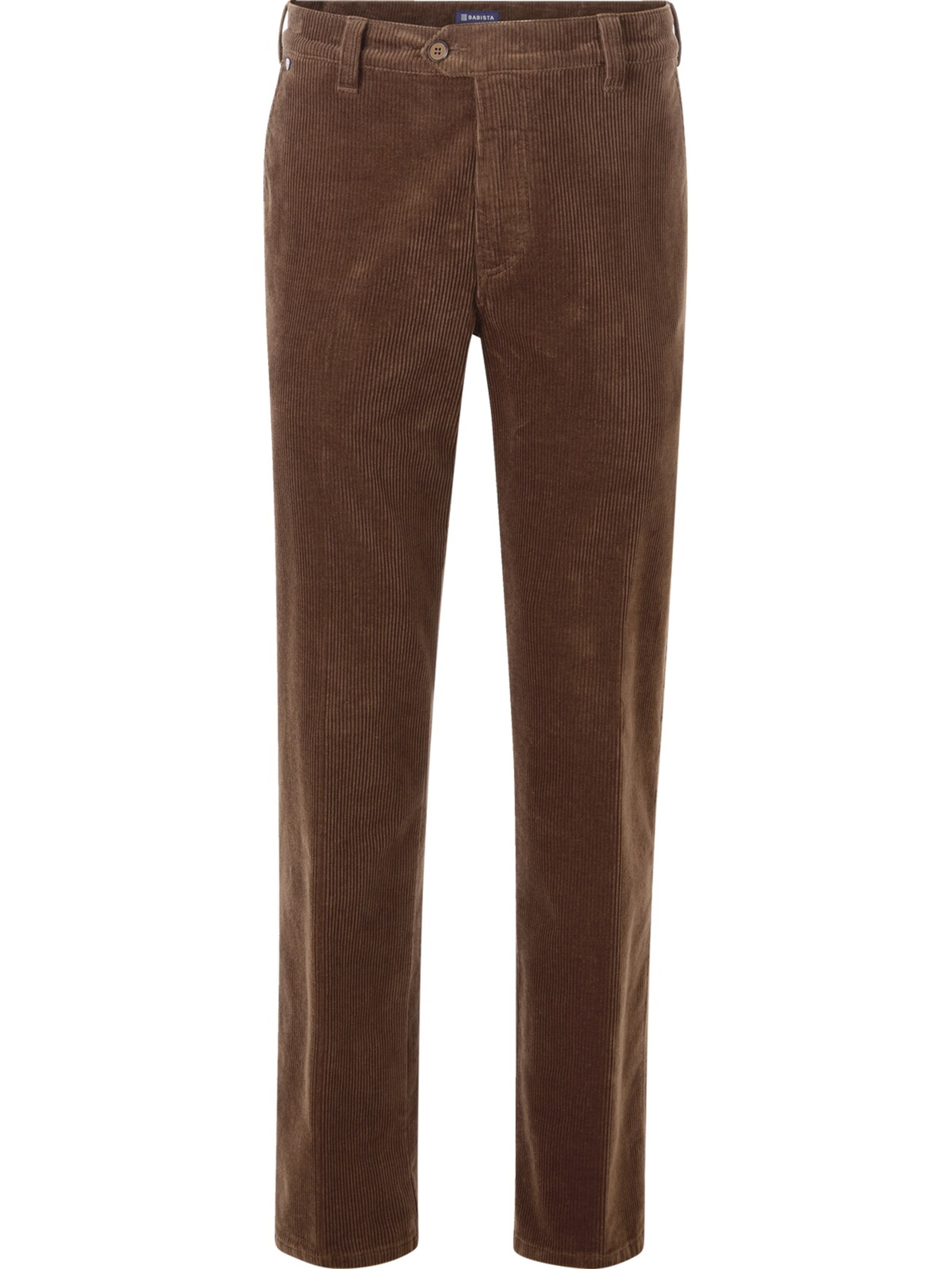 BABISTA Regular Pants 'Tarobitzi' in Brown: front