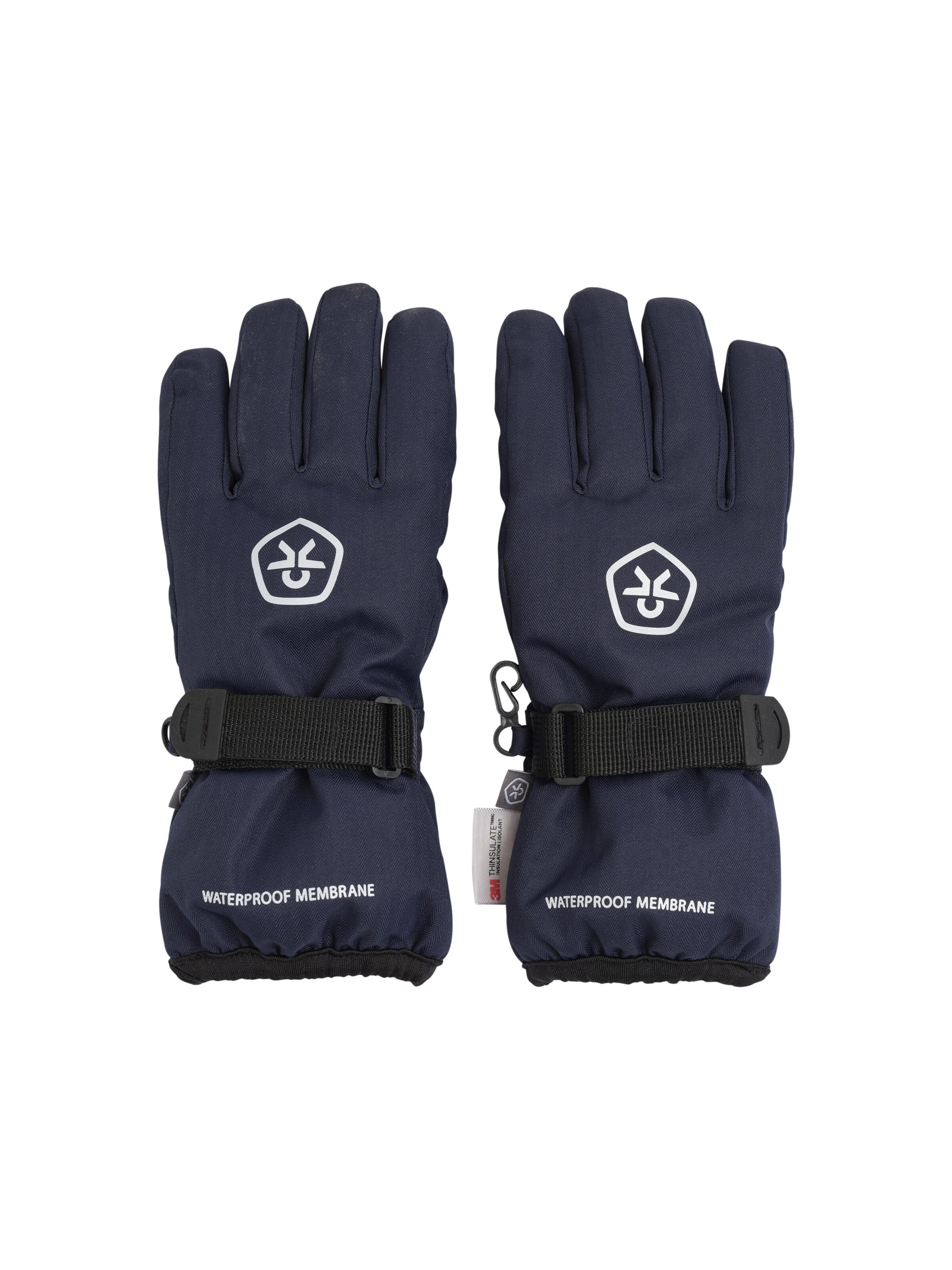 Gants COLOR KIDS en bleu : devant