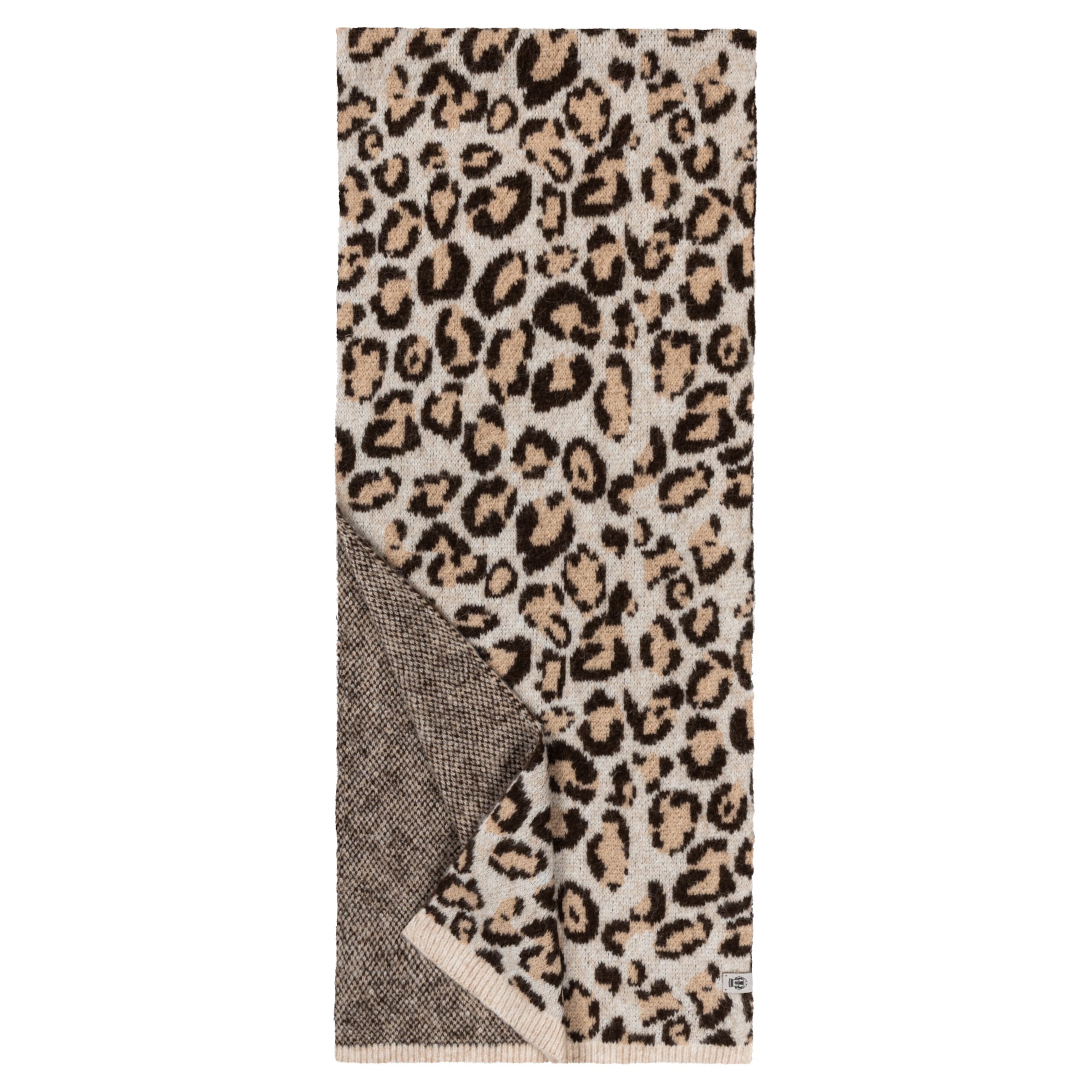 Roeckl Sjaal 'Cozy Wild' in Beige: voorkant