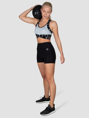 Coupe slim Pantalon de sport 'ACTIVE' MOROTAI en noir