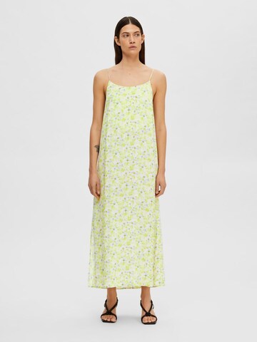 SELECTED FEMME Jurk 'Teresa' in Groen: voorkant